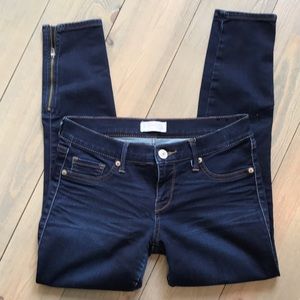 Express Ankle Zip Skinny Jean